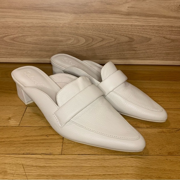 Splendid Women's Loretta Pointed Toe Block Heel Mules - Size 9 - Picture 2 of 7